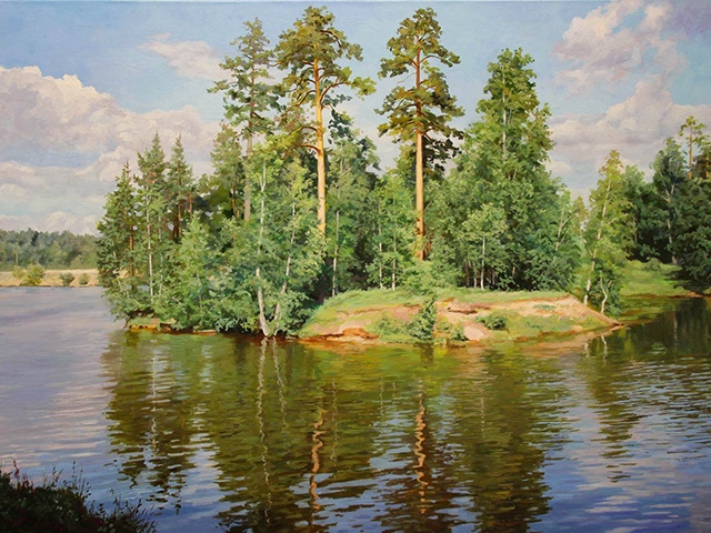 Современные русские пейзажи: новое видение природы